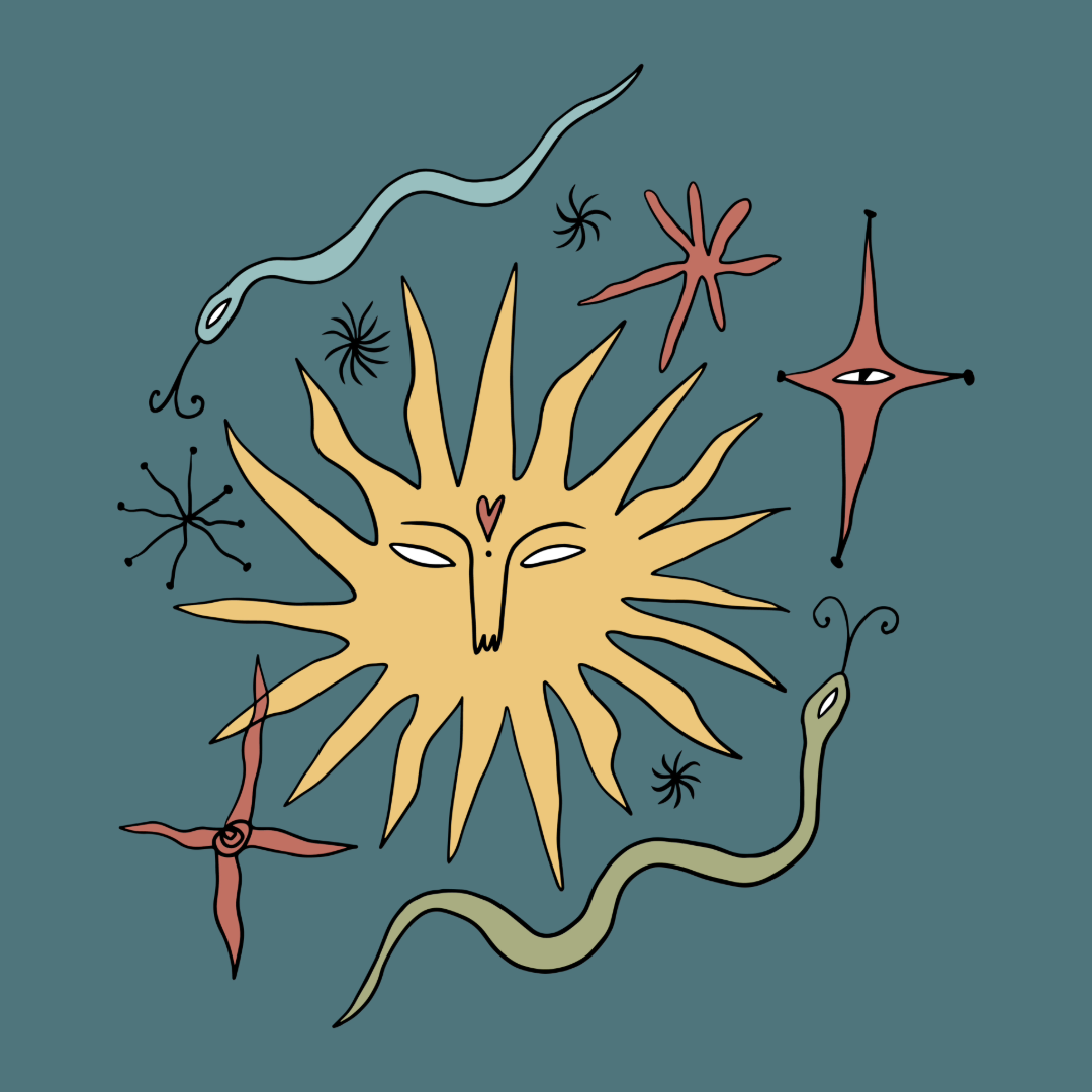 Two people enjoying hot chocolate